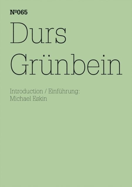 Durs Grunbein - Durs Grünbein, E-bok