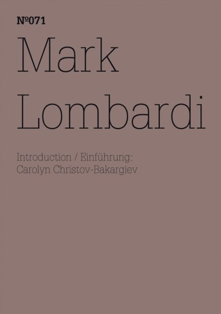 Mark Lombardi - Mark Lombardi, E-bok