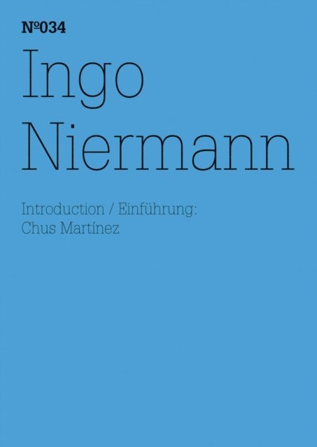 Ingo Niermann - Ingo Niermann, E-bok