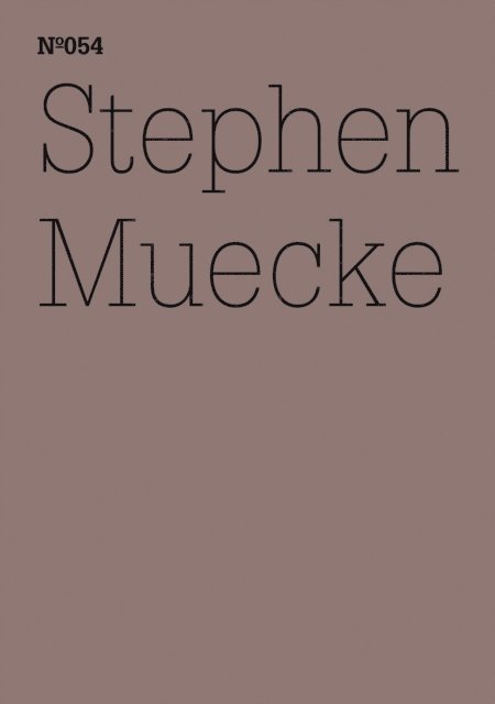 Stephen Muecke - Stephen Muecke, E-bok