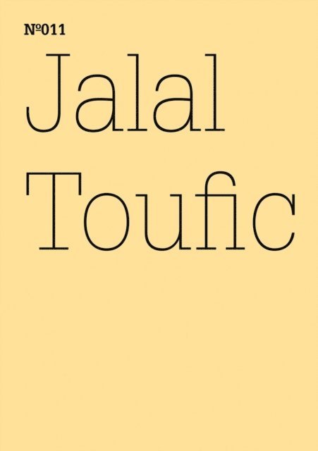 Jalal Toufic - Jalal Toufic, E-bok