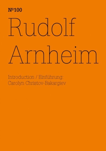 Rudolf Arnheim - Rudolf Arnheim, E-bok