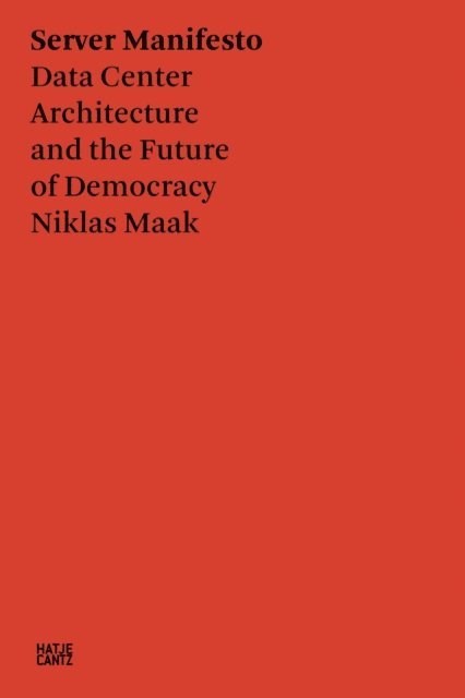 Niklas Maak - Server Manifesto, E-bok