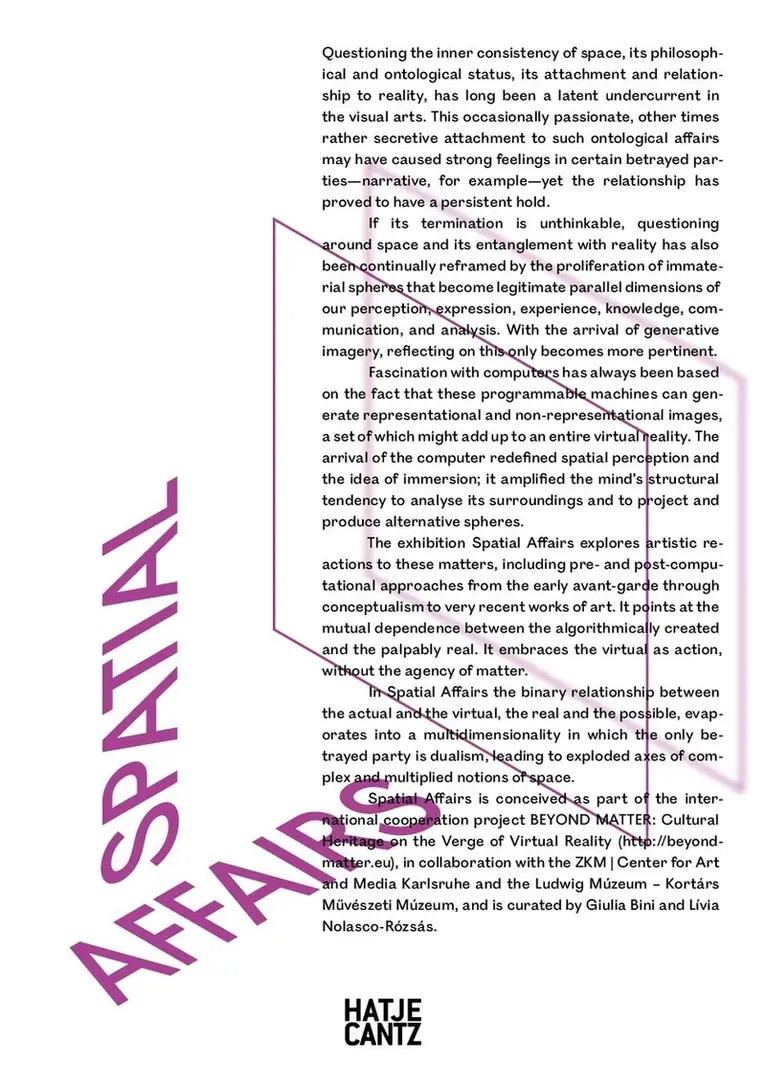 Giulia Bini, Lívia Nolasco-Rózsás, Jan Elantkowski, Fruzsina Feigl, Borbála Kálmán - Spatial Affairs, Häftad. Tillgänglighet: Tillfälligt slut