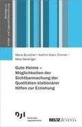 Gute Heime - M�glichkeiten der Sichtbarmachung der Qualit�ten station�rer Hilfen zur Erziehung