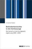 H. -Günter Heiden - Behindertenrechte in die Verfassung!, Häftad