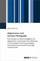 Dietrich Benner - Allgemeine und Soziale Pädagogik, Häftad