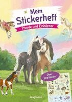 Klara Kamlah, Kristin Lückel - Mein Stickerheft - Pferde und Einhörner, Övrigt