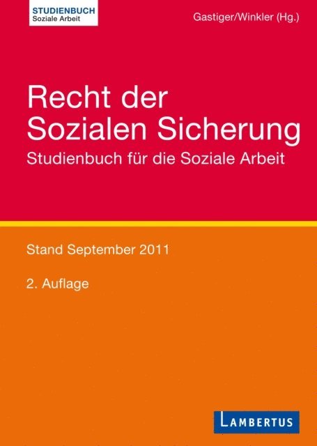 Jurgen Winkler, Sigmund Gastiger - Recht der Sozialen Sicherung, E-bok
