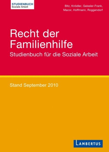 Jurgen Winkler, Sigmund Gastiger - Recht der Familienhilfe, E-bok