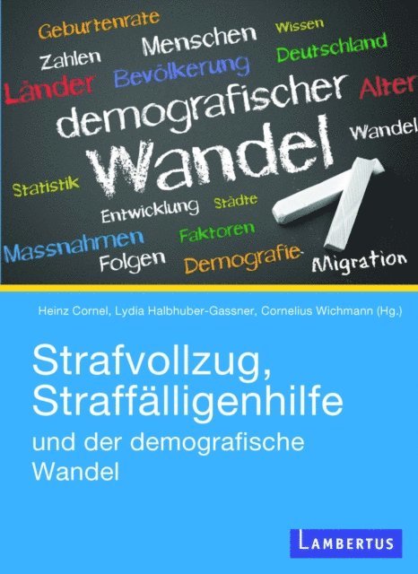 Cornelius Wichmann, Lydia Halbhuber-Gassner, Heinz Cornel - Strafvollzug, Straffälligenhilfe und der demografische Wandel, E-bok