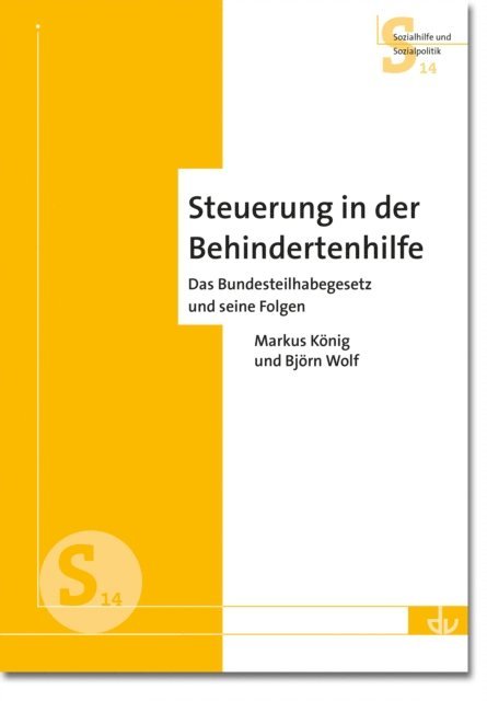 Bjorn Wolf, Markus Konig - Steuerung in der Behindertenhilfe, E-bok