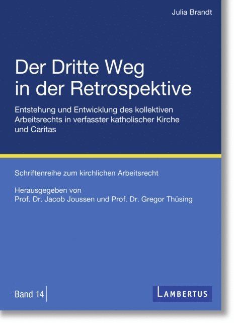Julia Brandt, Jacob Joussen, Gregor Thusing - Der Dritte Weg in der Retrospektive, E-bok