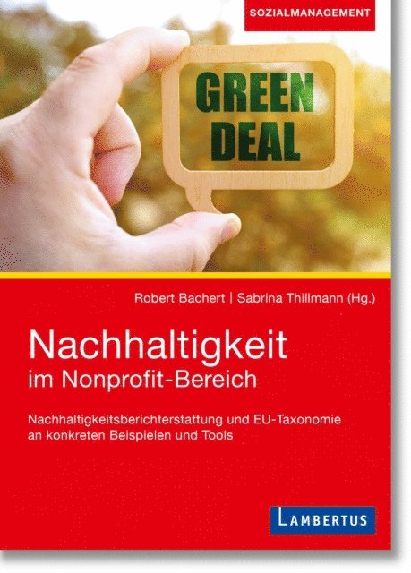 Sabrina Thillmann, Robert Bachert - Nachhaltigkeit im Nonprofit-Bereich, E-bok