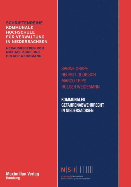 Holger Weidemann, Marco Trips, Helmut Globisch, Sabine Drape - Kommunales Gefahrenabwehrrecht in Niedersachsen, E-bok