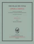 Nicolai de Cusa Opera omnia / Nicolai de Cusa Opera omnia. Volumen IV.