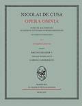 Nicolai de Cusa Opera omnia / Nicolai de Cusa Opera omnia