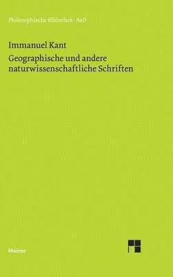 Immanuel Kant, J Zehbe - Geographische und andere naturwissenschaftliche Schriften, Inbunden. Tillgänglighet: Lägg i varukorg