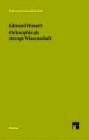 Edmund Husserl - Philosophie als strenge Wissenschaft, Häftad