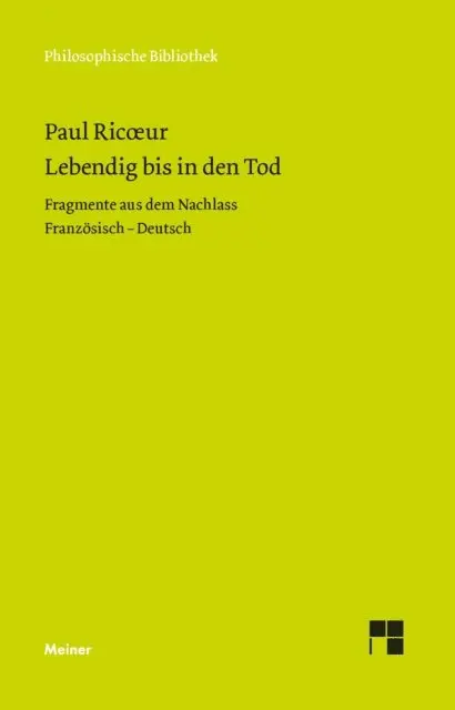 Paul Ricoeur, Alexander Chucholowski - Lebendig bis in den Tod, E-bok. Tillgänglighet: Lägg i varukorg