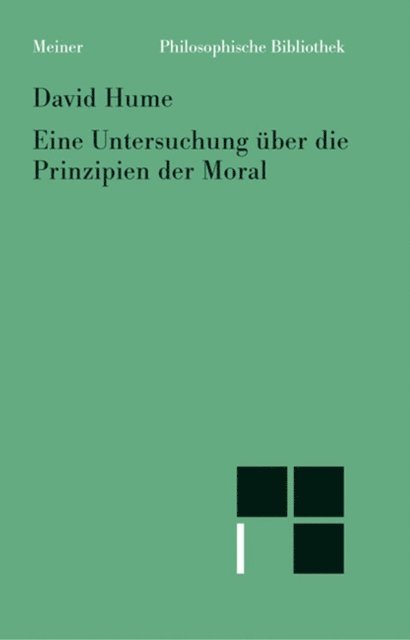 David Hume - Eine Untersuchung über die Prinzipien der Moral, E-bok
