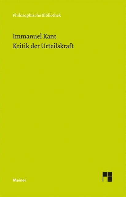 Immanuel Kant, Heiner F. Klemme - Kritik der Urteilskraft, E-bok