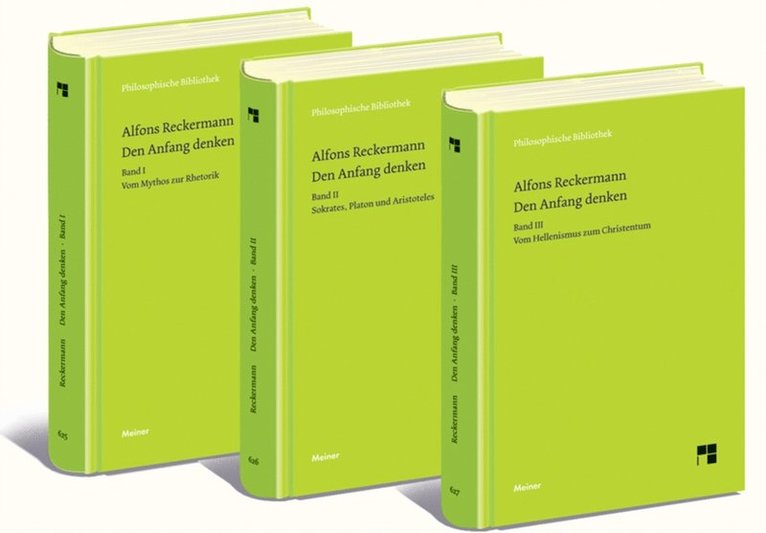 Alfons Reckermann - Den Anfang denken Bände I-III, E-bok