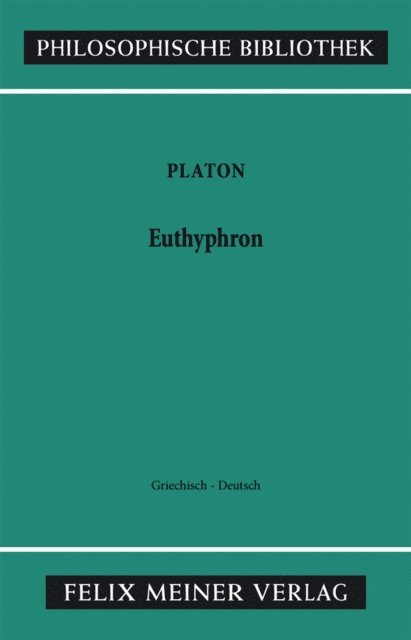 Platon - Euthyphron, E-bok