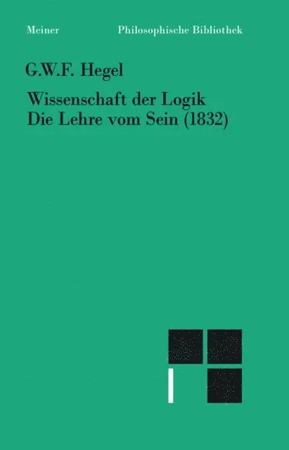 Georg Wilhelm Friedrich Hegel, Hans-Jurgen Gawoll - Wissenschaft der Logik. Erster Teil, E-bok. Tillgänglighet: Lägg i varukorg