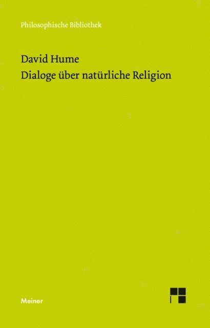 David Hume, Lothar Kreimendahl - Dialoge über natürliche Religion, E-bok