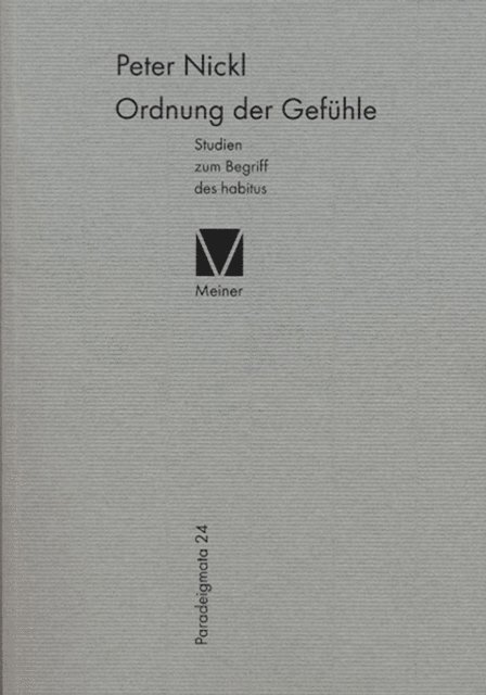 Peter Nickl - Ordnung der Gefühle, E-bok