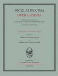 Nicolai de Cusa Opera omnia / Nicolai de Cusa Opera omnia. Volumen I.