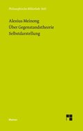 ÿber Gegenstandstheorie. Selbstdarstellung