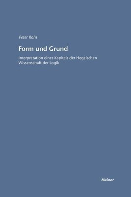 Peter Rohs - Form und Grund, Häftad. Tillgänglighet: Lägg i varukorg