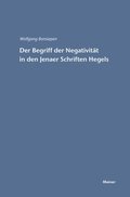 Der Begriff der Negativitÿt in den Jenaer Schriften Hegels
