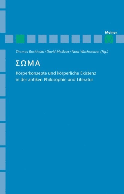 Nora Wachsmann, David Meiner, Thomas Buchheim - Soma, E-bok