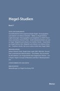 Hegel-Studien Band 7