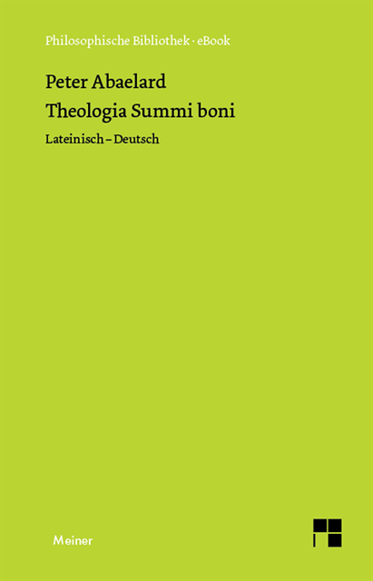 Peter Abaelard, Ursula Niggli - Theologia Summi boni, E-bok