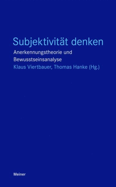 Thomas Hanke, Klaus Viertbauer - Subjektivität denken, E-bok