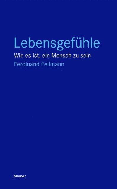 Ferdinand Fellmann - Lebensgefühle, E-bok