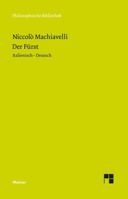 Niccolo Machiavelli, Enno Rudolph - Der Fürst, E-bok
