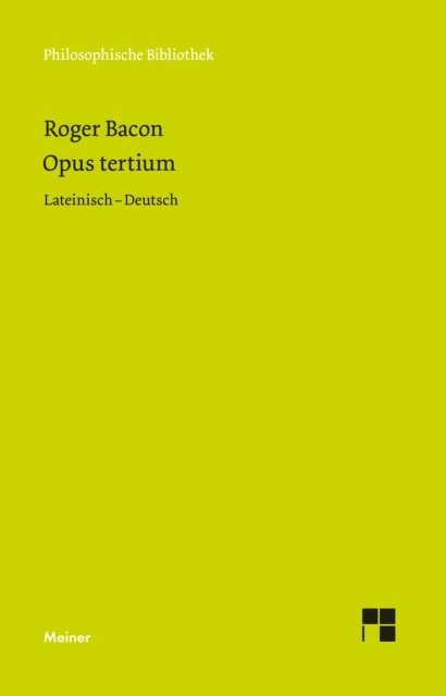 Roger Bacon, Nikolaus Egel - Opus Tertium, E-bok