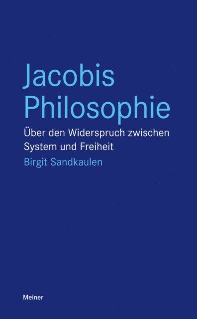 Birgit Sandkaulen - Jacobis Philosophie, E-bok