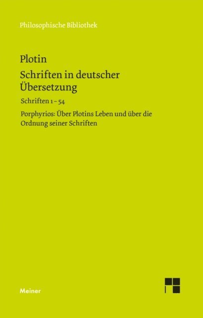Plotin, Richard Harder - Schriften in deutscher Übersetzung, E-bok