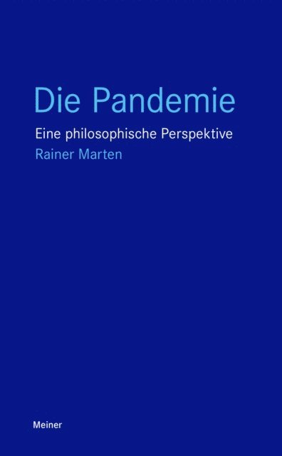 Rainer Marten - Die Pandemie, E-bok