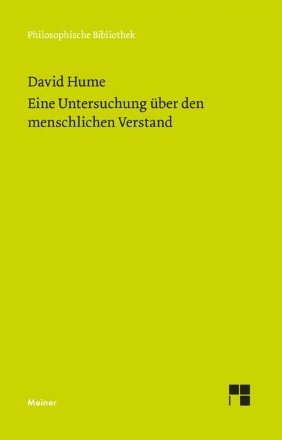 David Hume, Manfred Kuhn - Eine Untersuchung über den menschlichen Verstand, E-bok