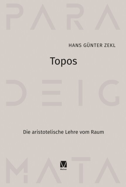 Hans Gunter Zekl - Topos, E-bok