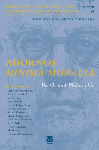 Stefan Muller-Doohm, Helena Esther Grass - Adornos »Minima Moralia«, E-bok