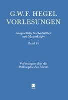 Georg Wilhelm Friedrich Hegel, Martin Bondeli, Hoo Nam Seelmann - Vorlesungen über die Philosophie des Rechts, Inbunden
