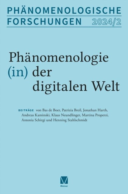 Michela Summa, Inga Romer, Thiemo Breyer - Phänomenologie (in) der digitalen Welt, E-bok